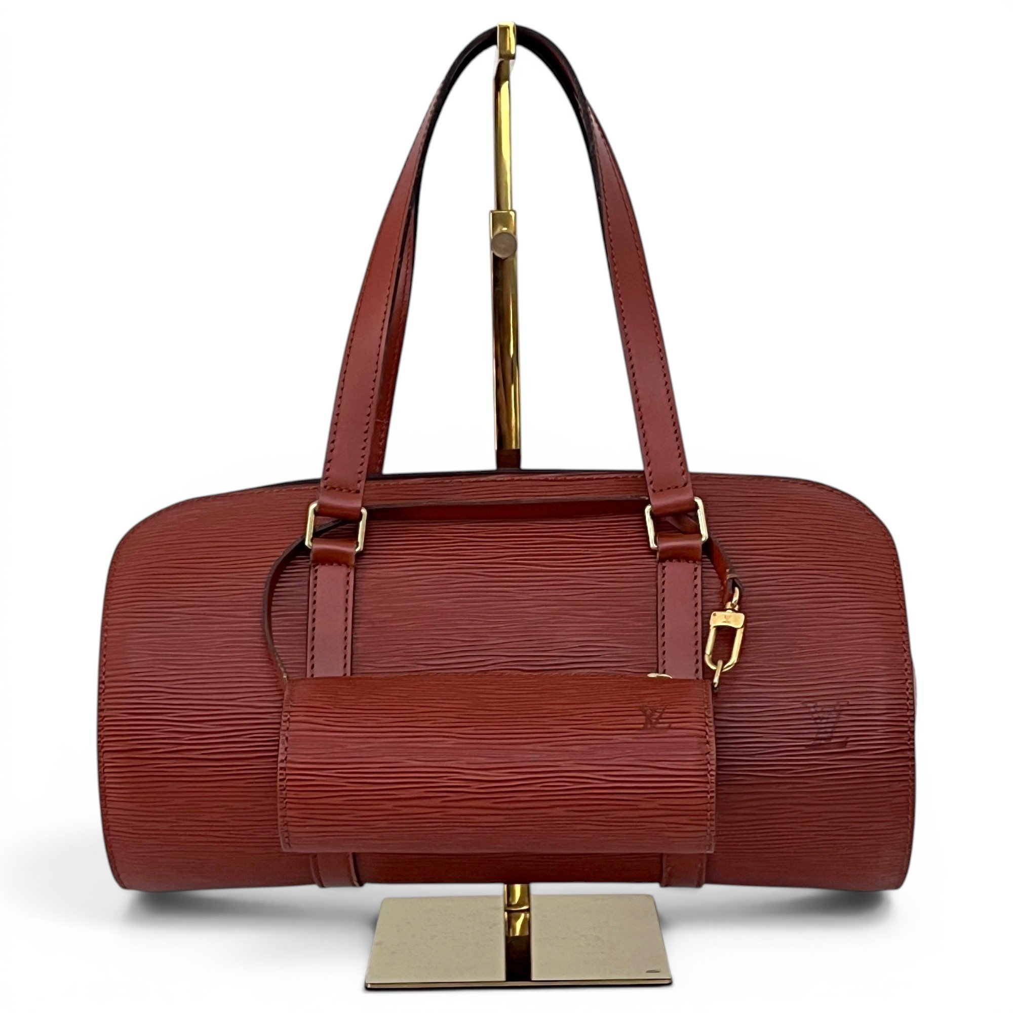 Soufflot Vintage leather handbag