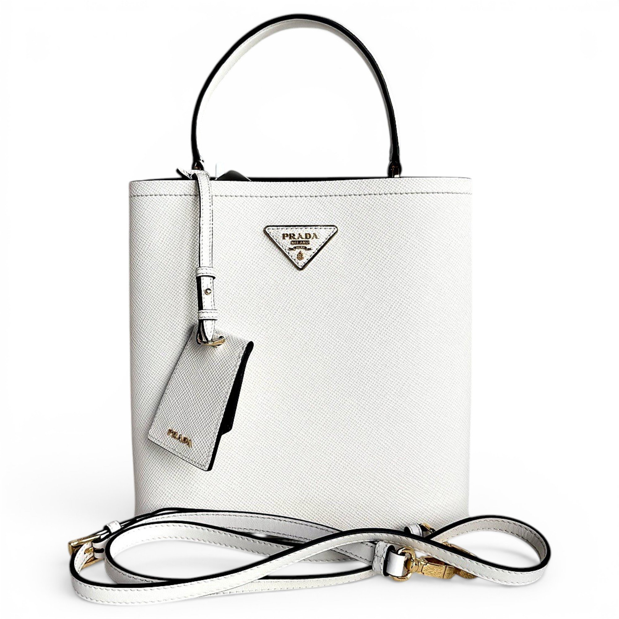 Panier leather handbag