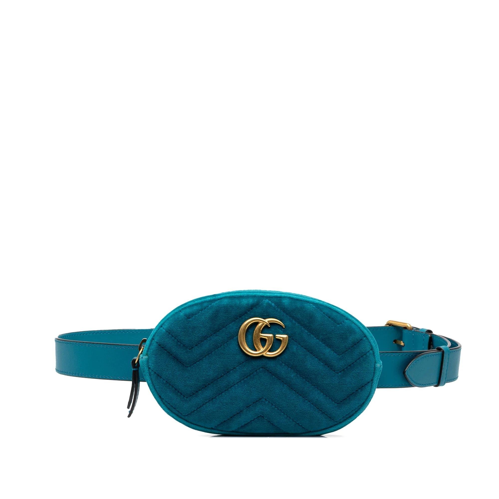 GG Marmont velvet mini bag