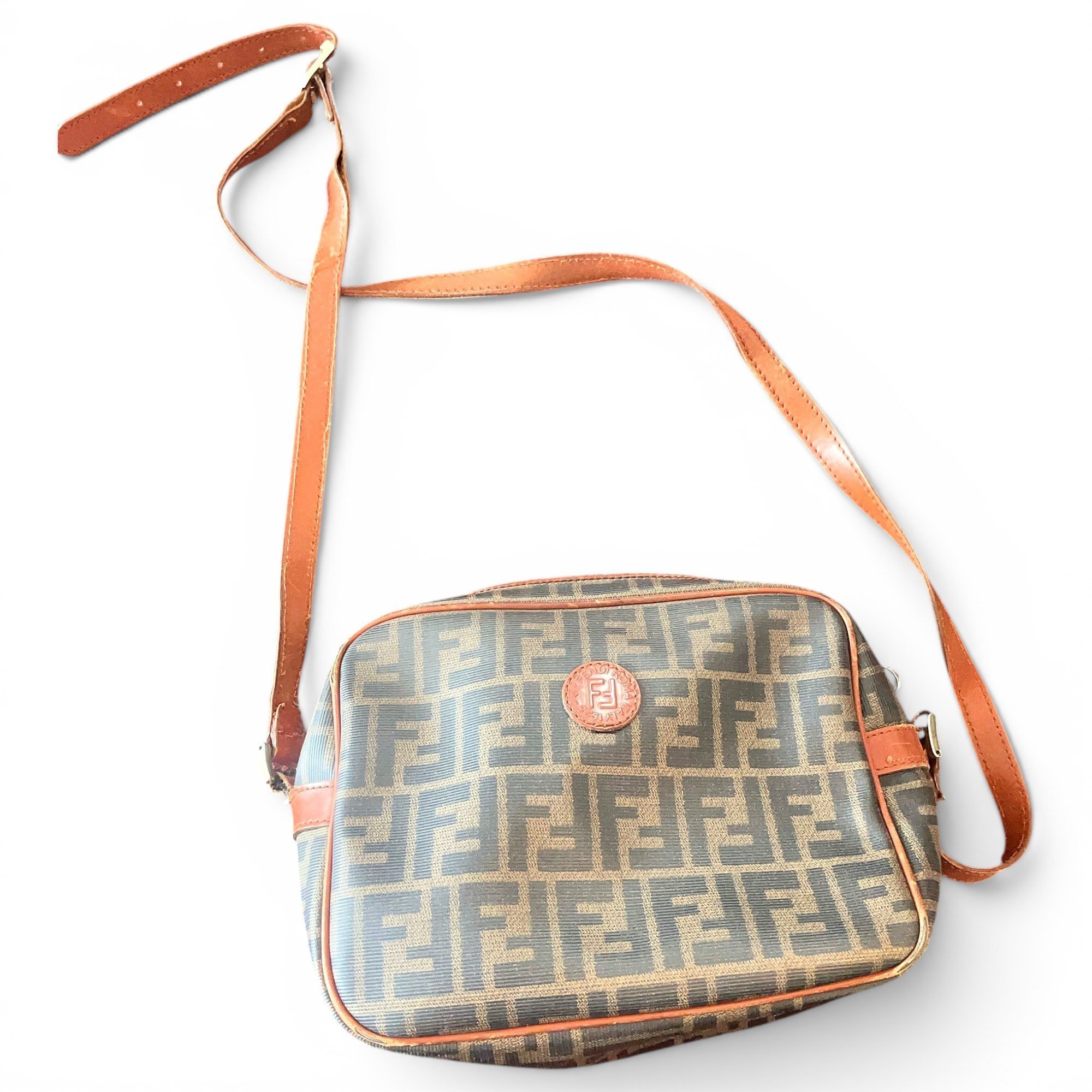 Leather crossbody bag