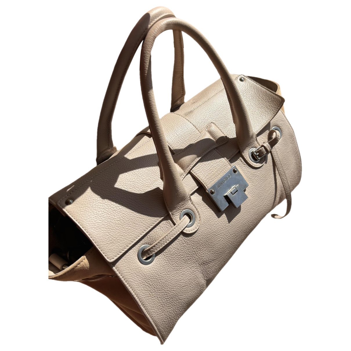 Leather tote