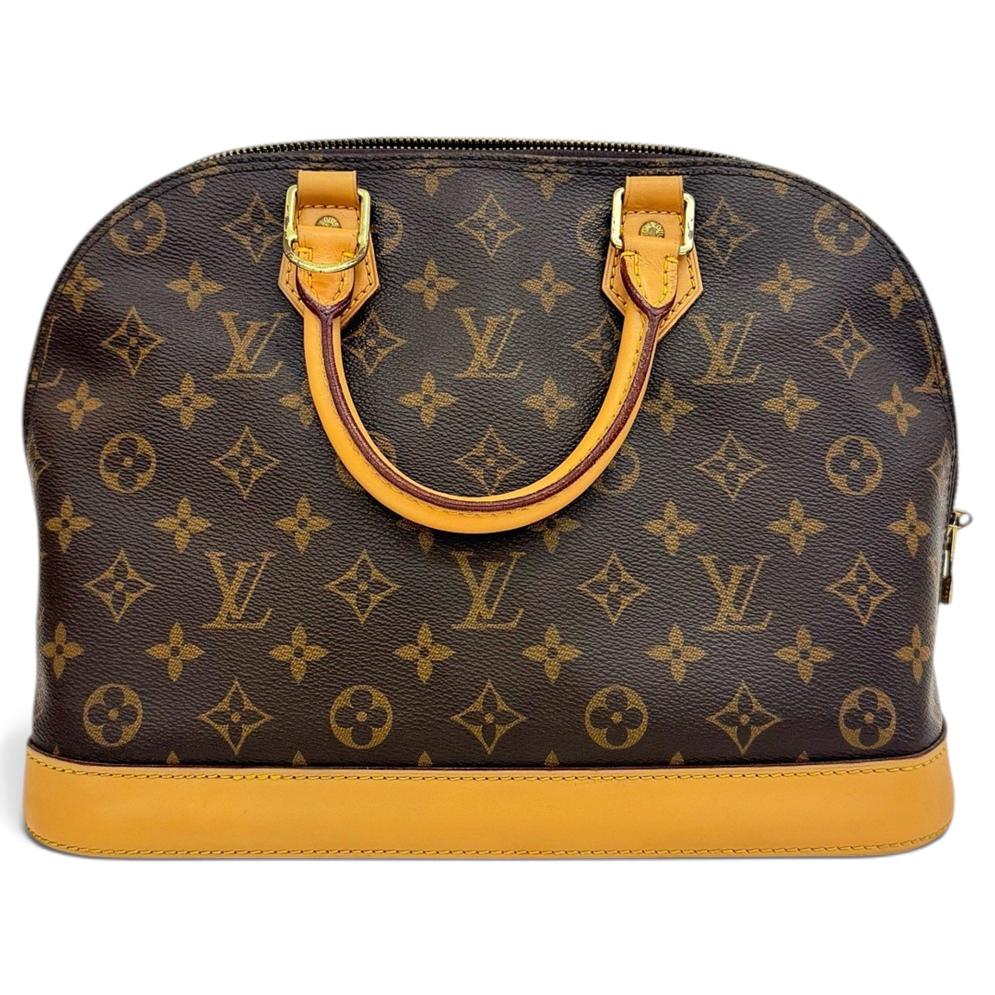 Alma leather handbag