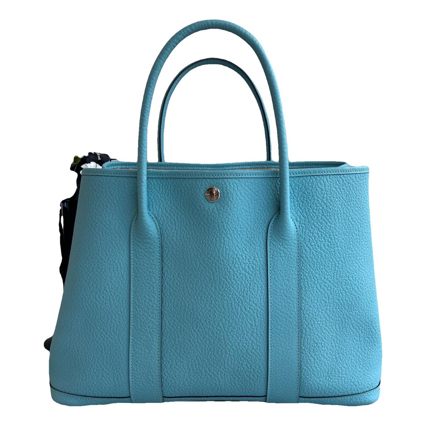 Garden Party leather handbag
