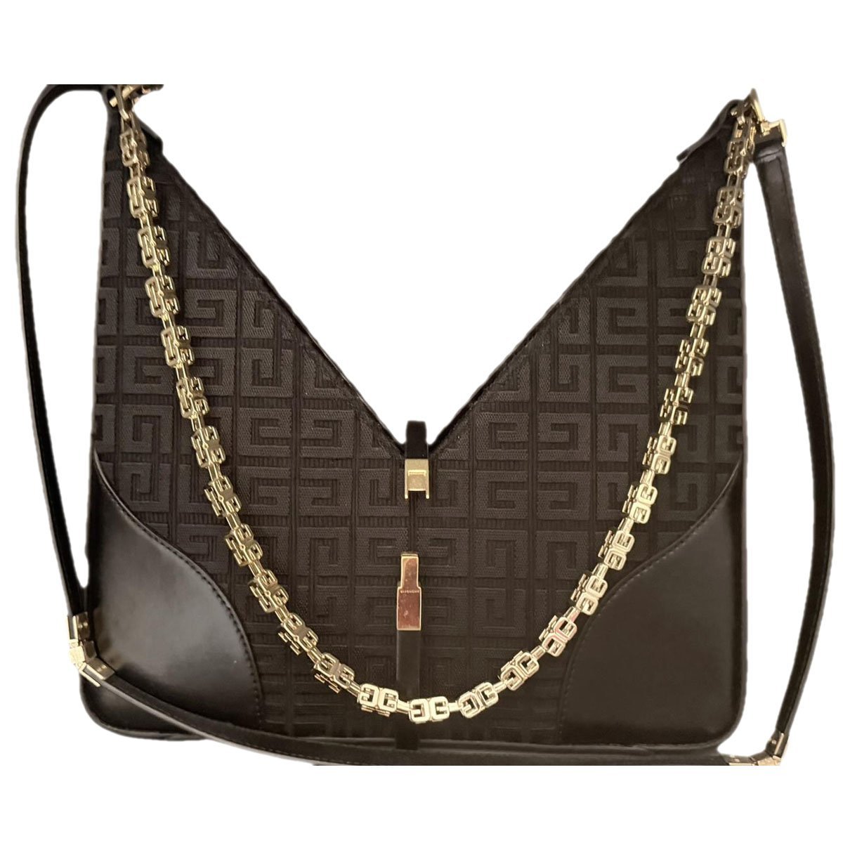 Cut Out leather handbag