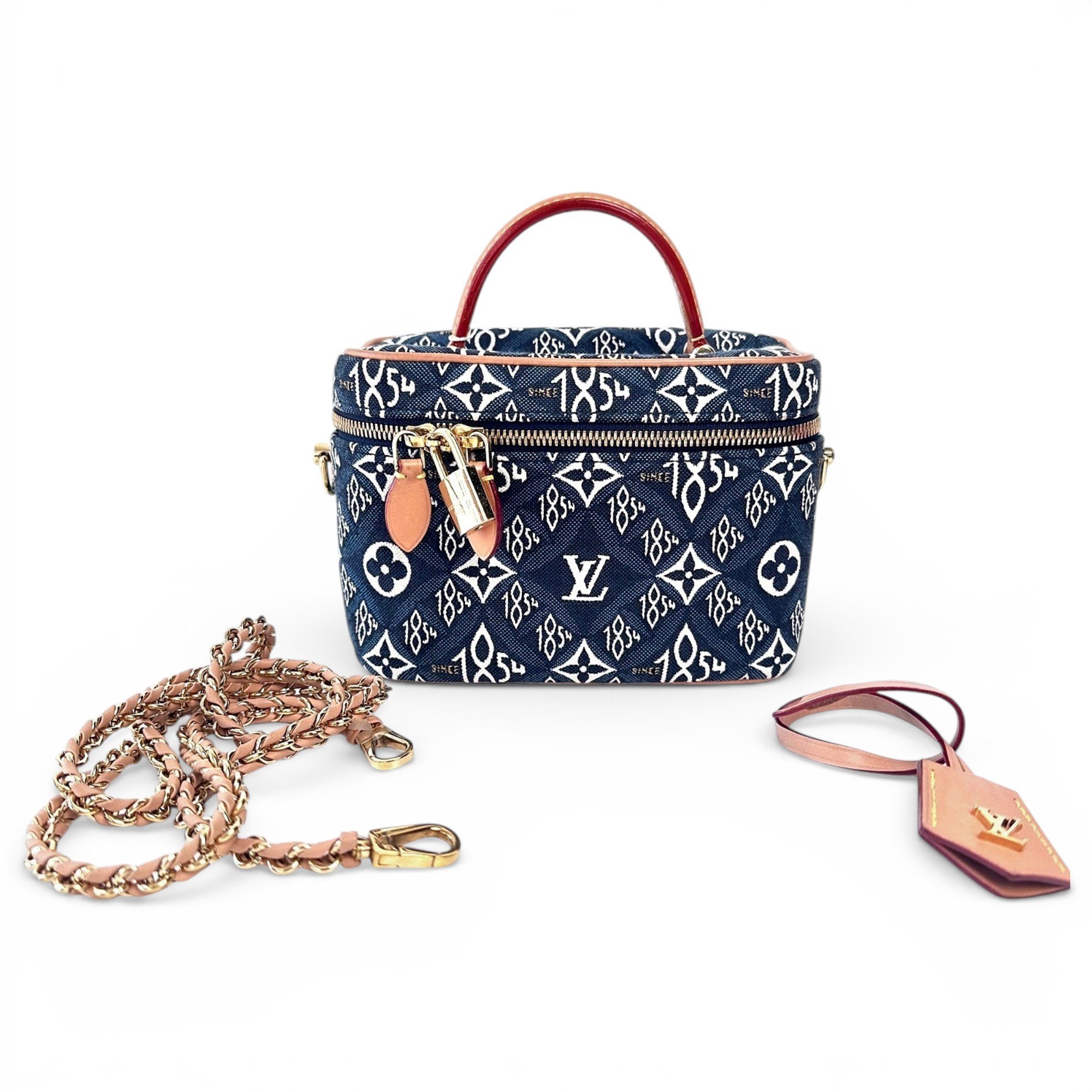 Vanity cloth handbag