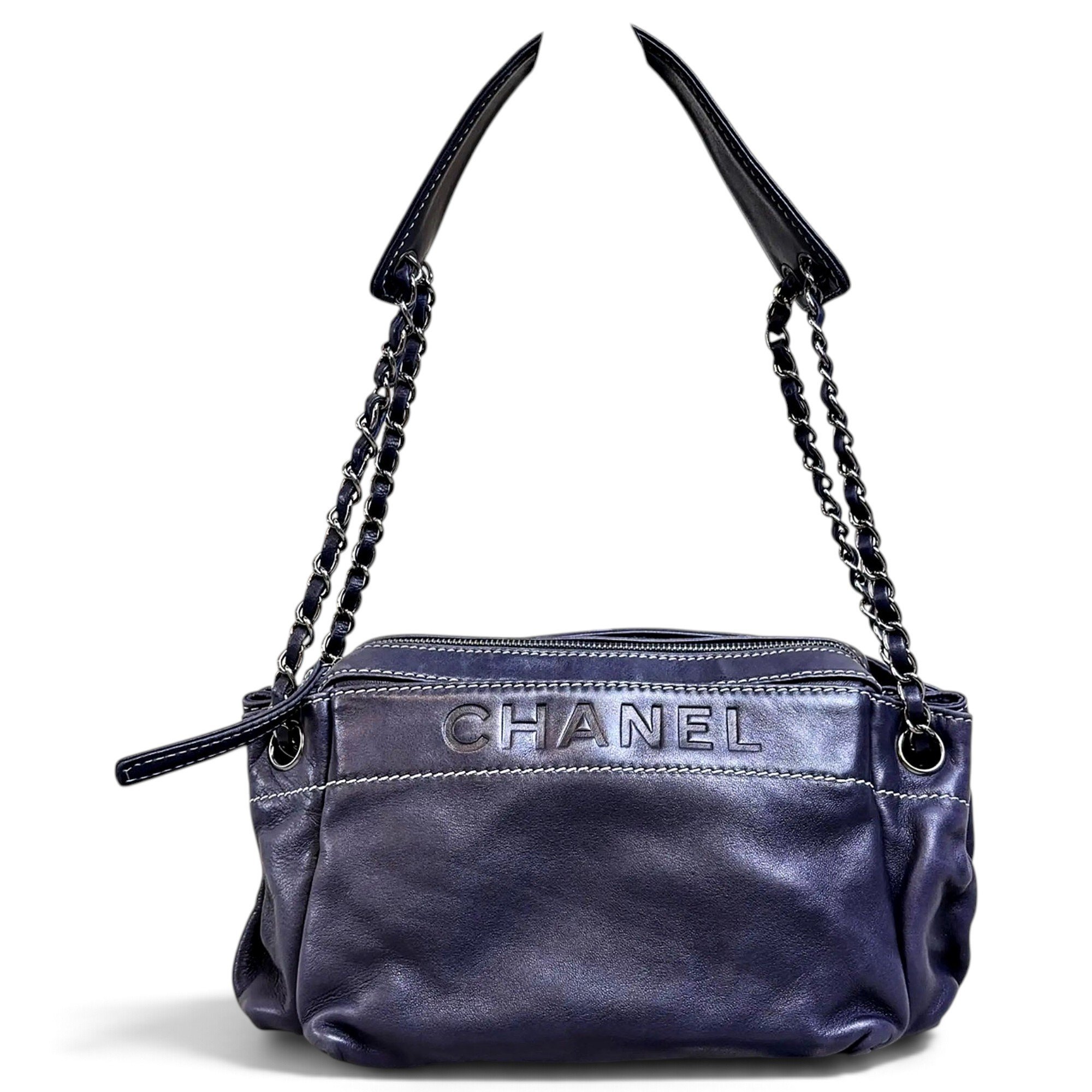 Leather handbag