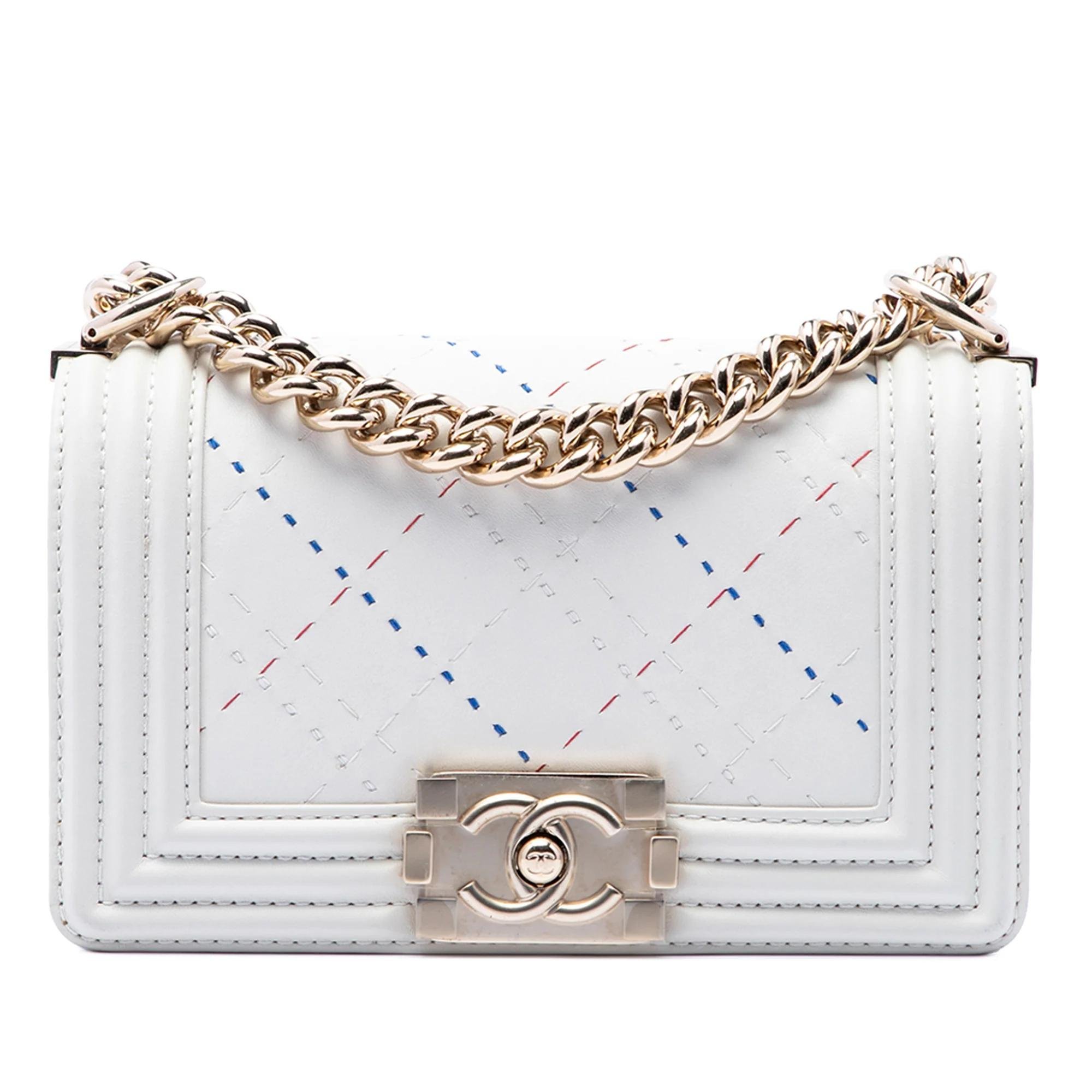 Boy leather crossbody bag