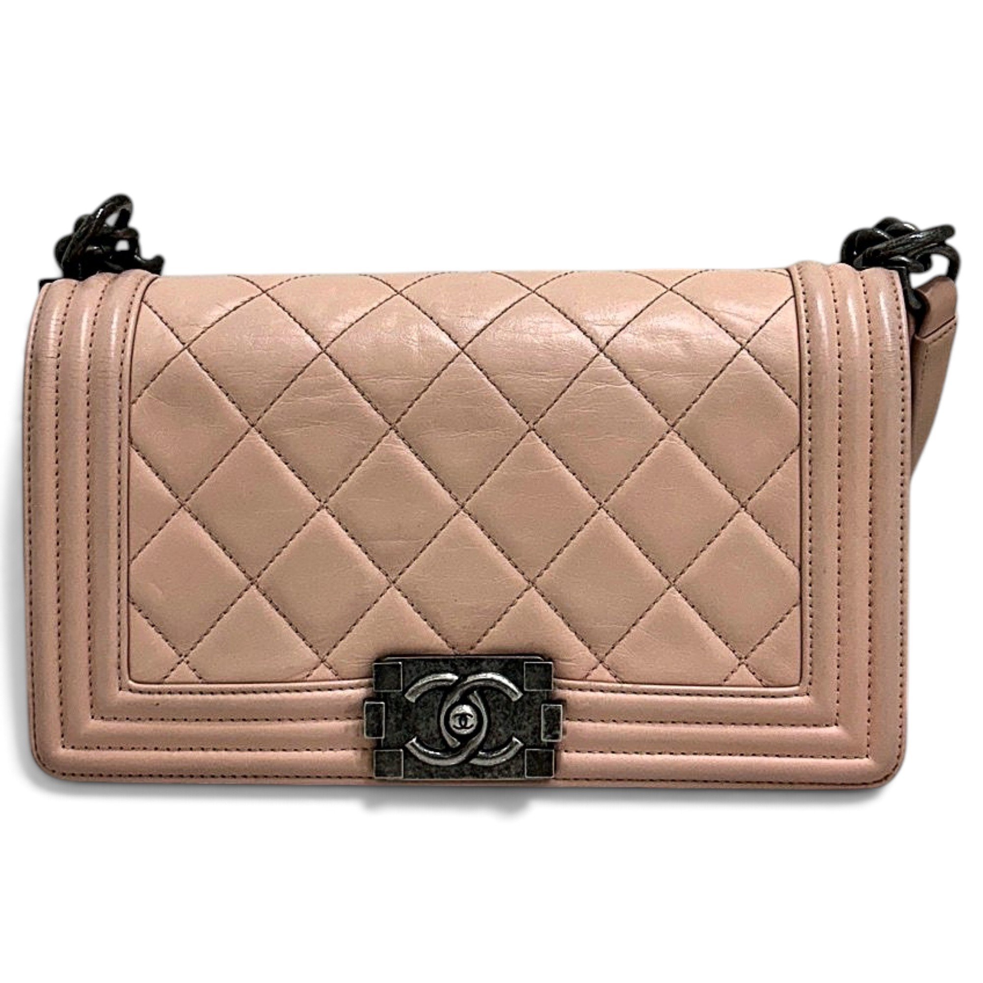 Boy leather crossbody bag