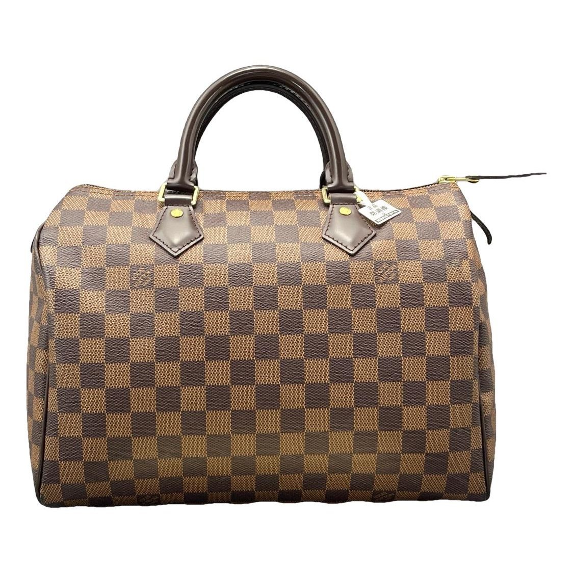 Speedy leather handbag
