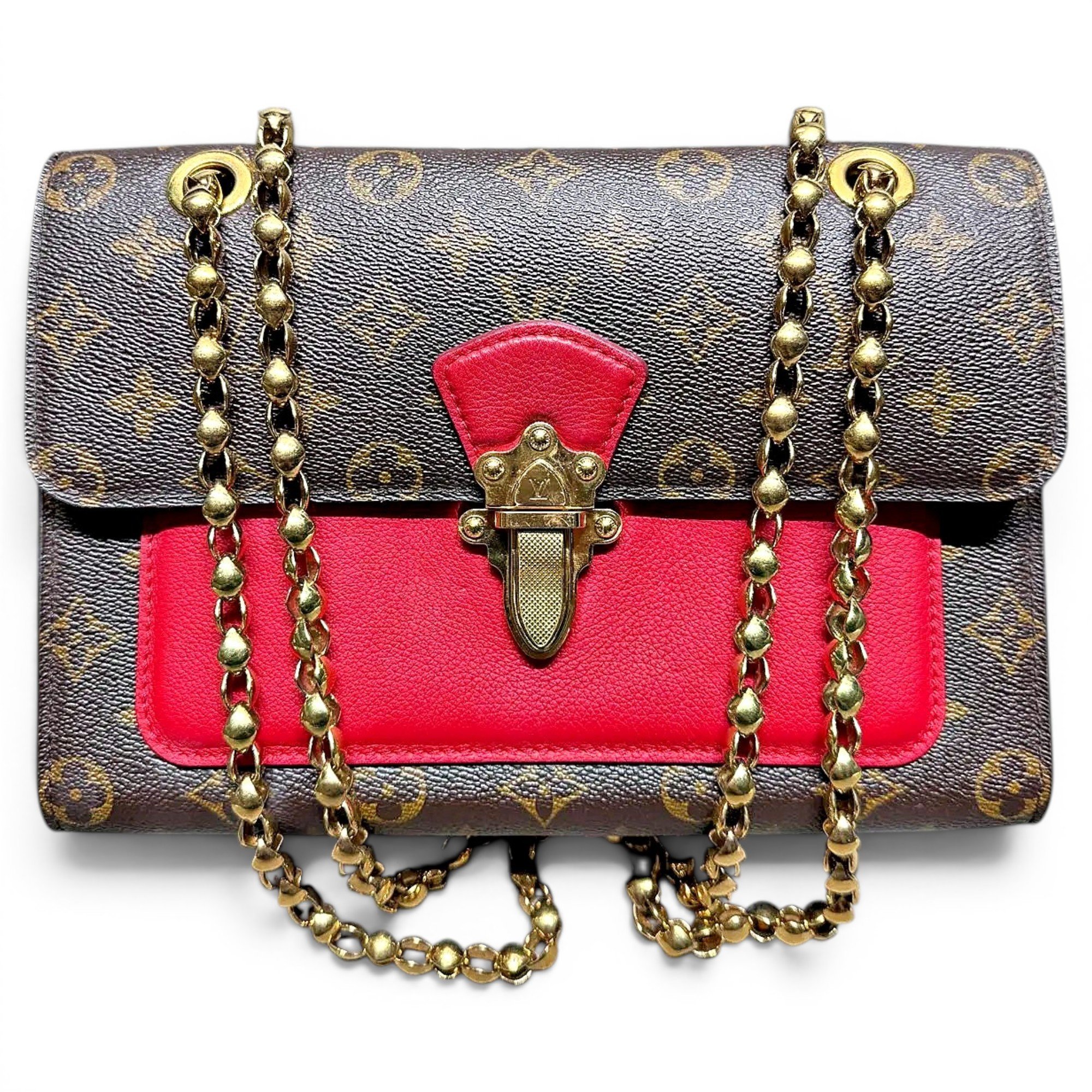 Victoire leather handbag