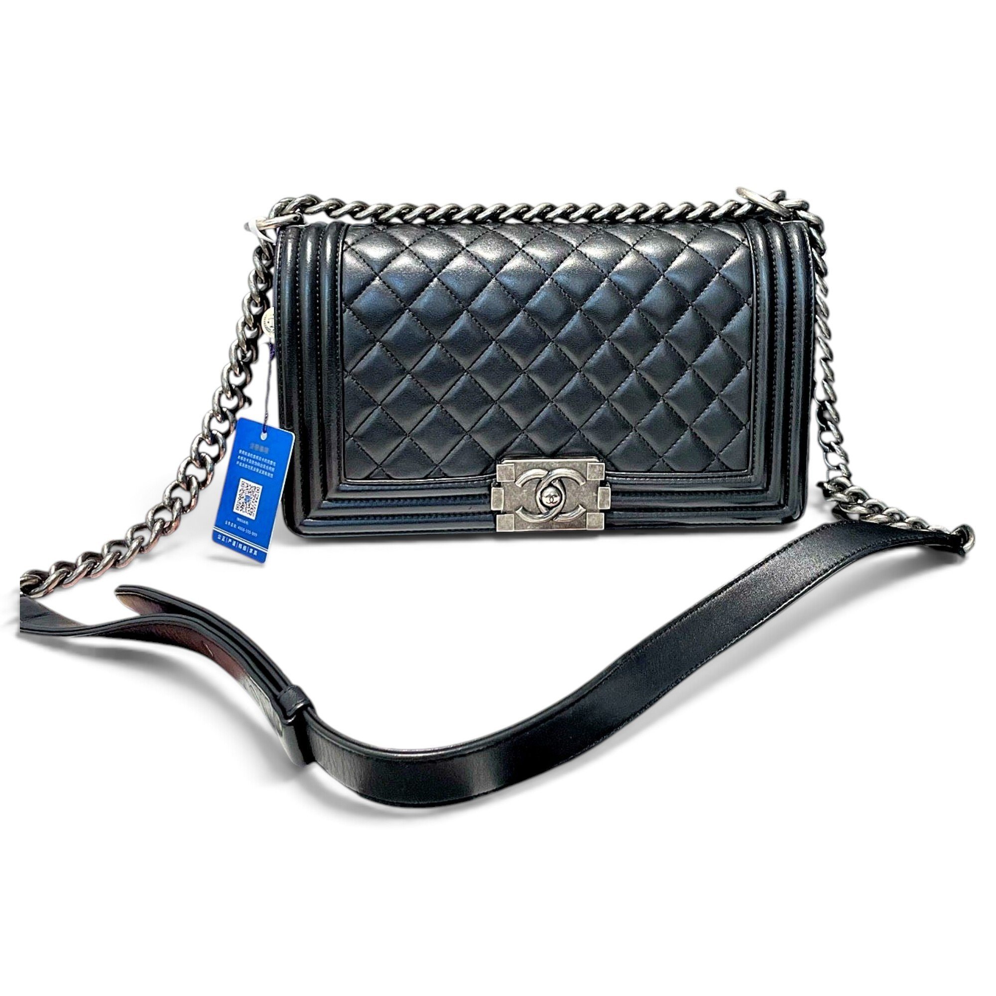 Boy leather handbag
