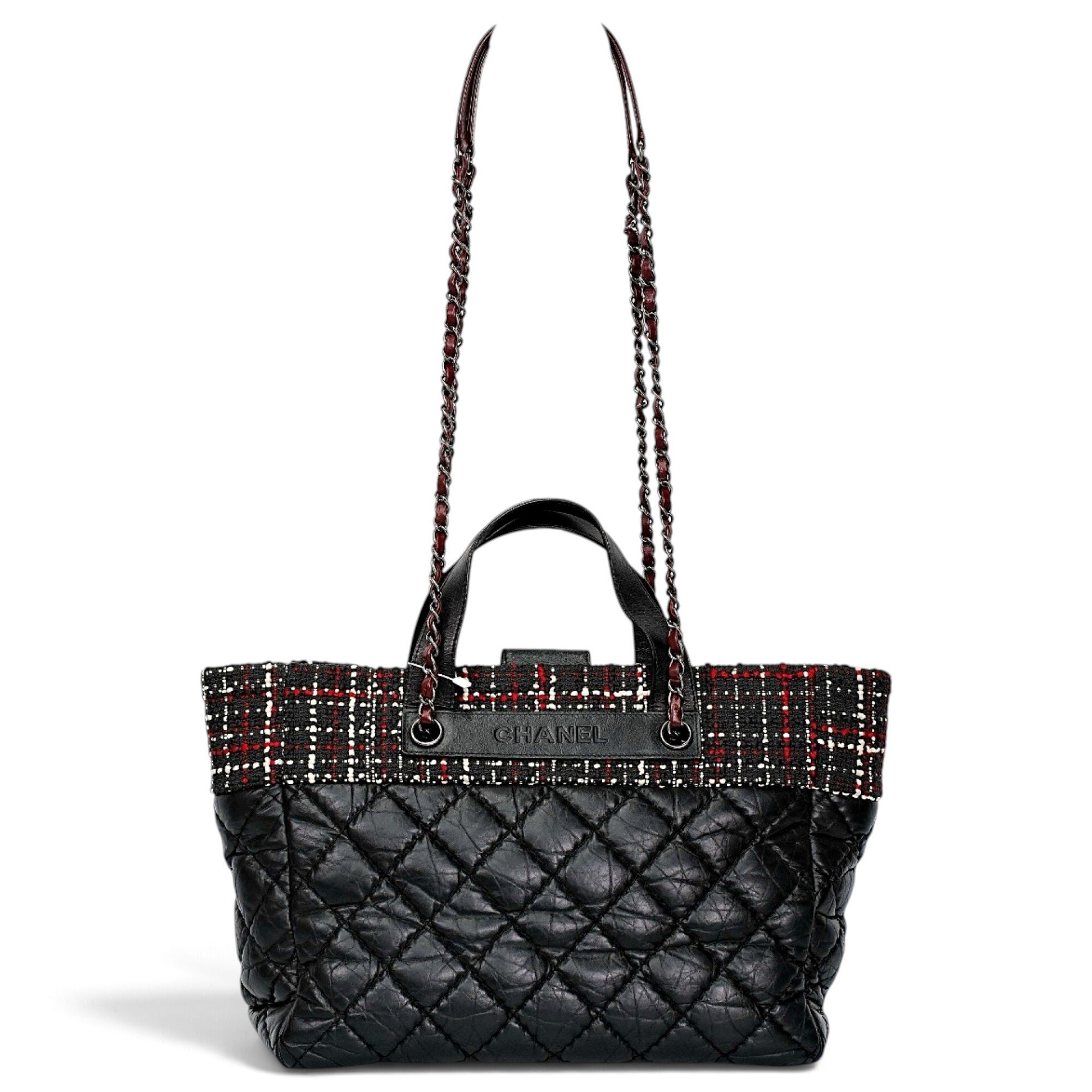 Tweed tote