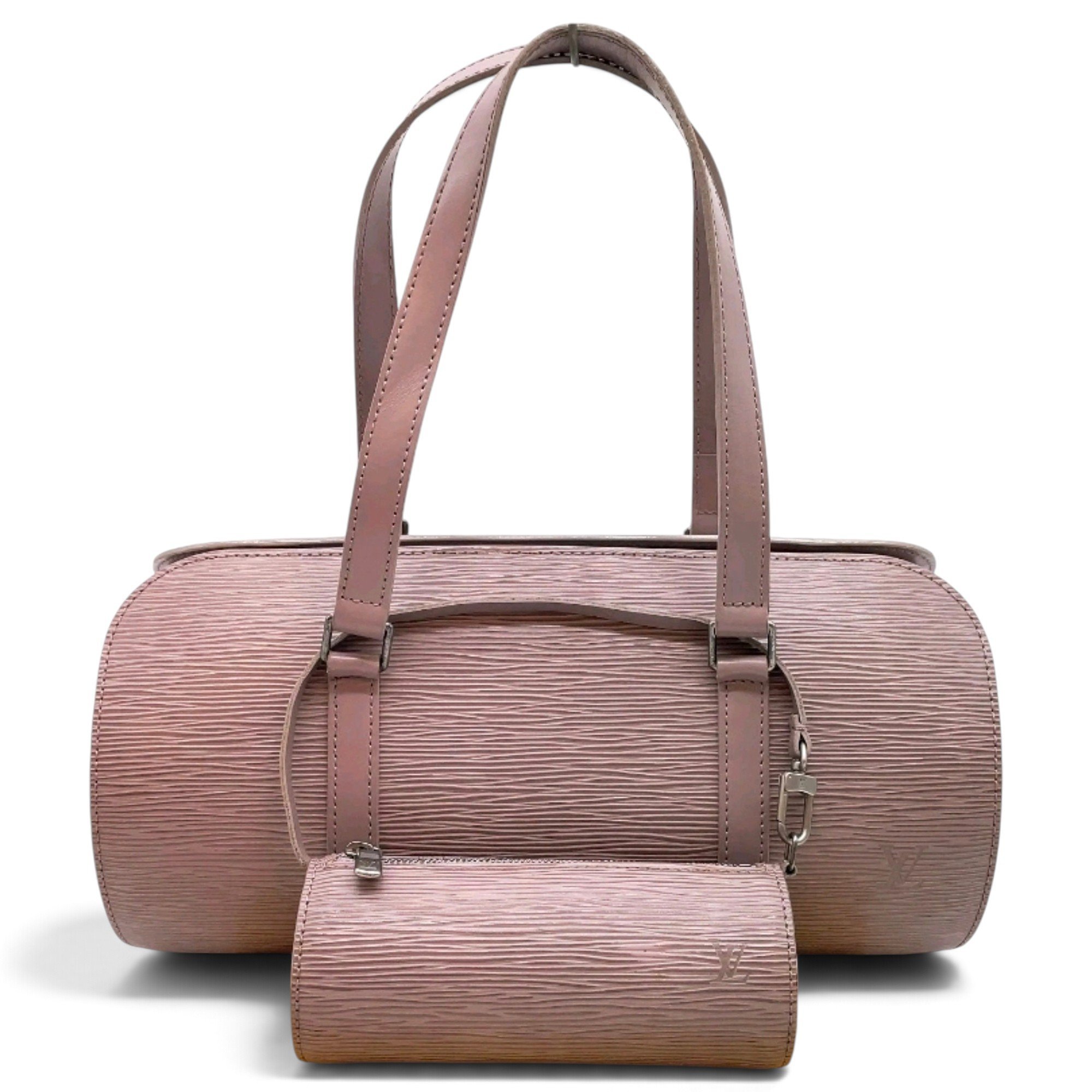 Soufflot Vintage leather handbag