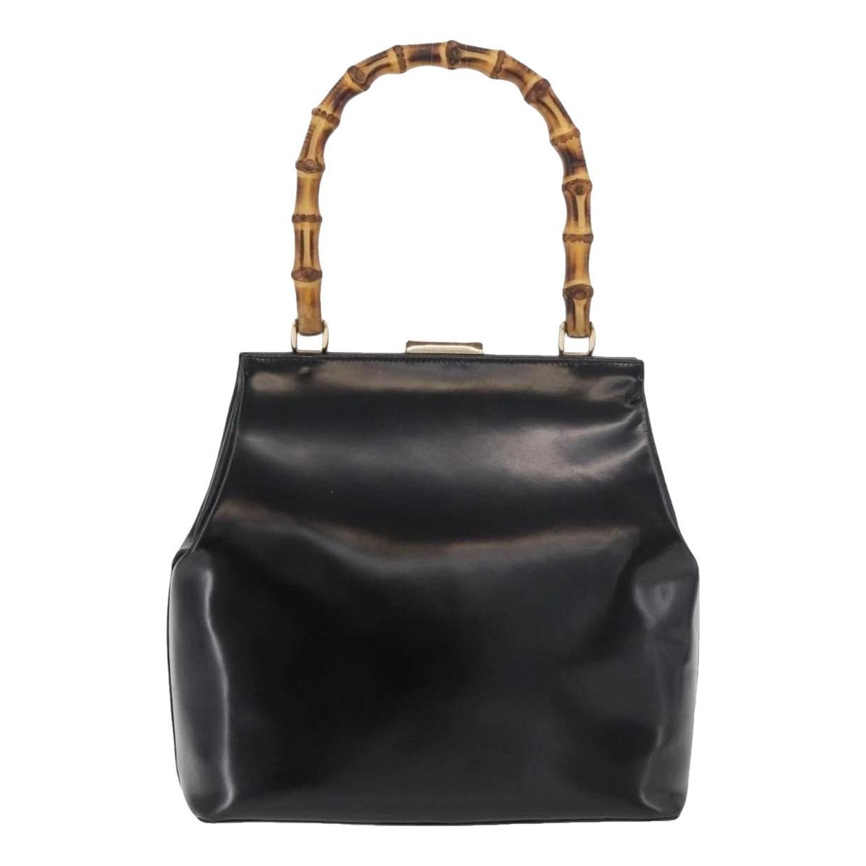 Patent leather handbag
