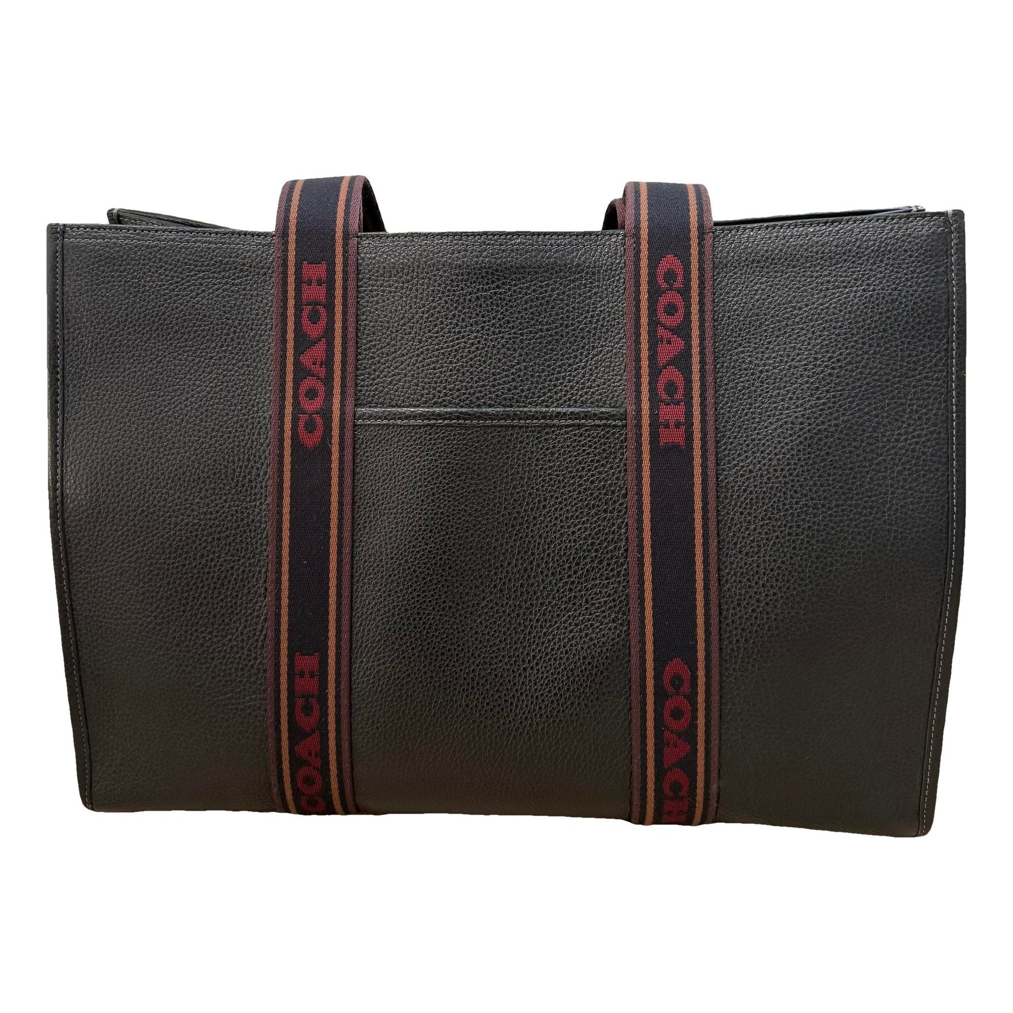 Leather travel bag
