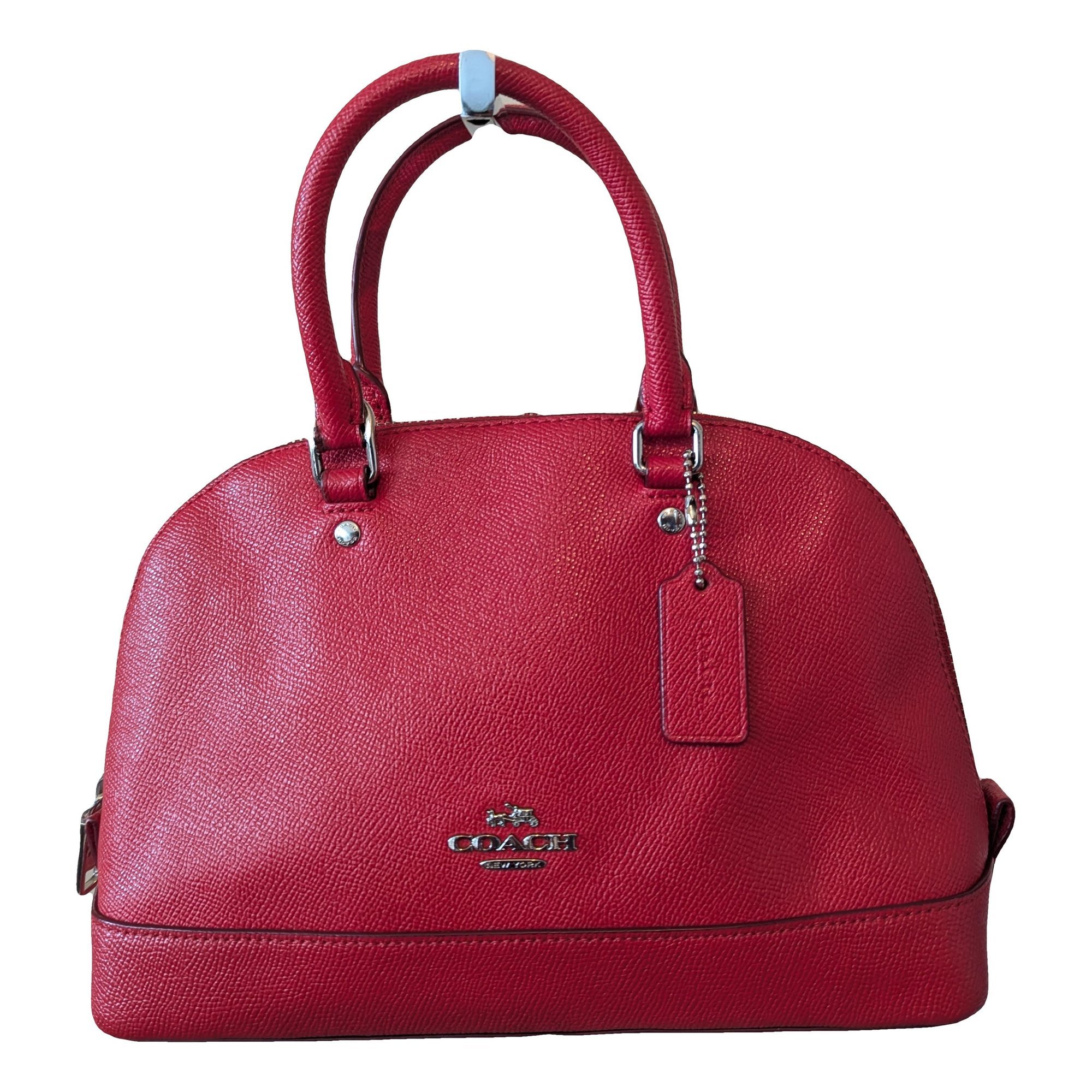 Cartable mini sierra leather handbag