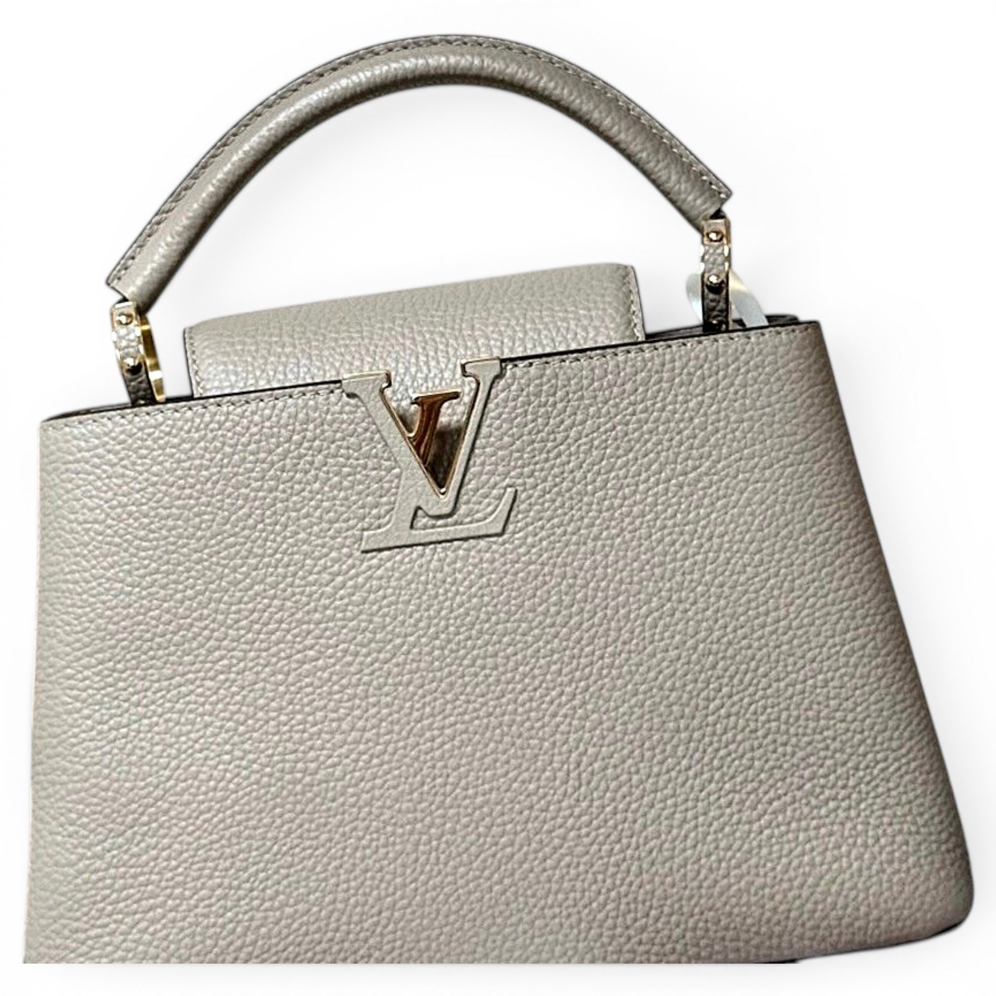 Capucines leather handbag