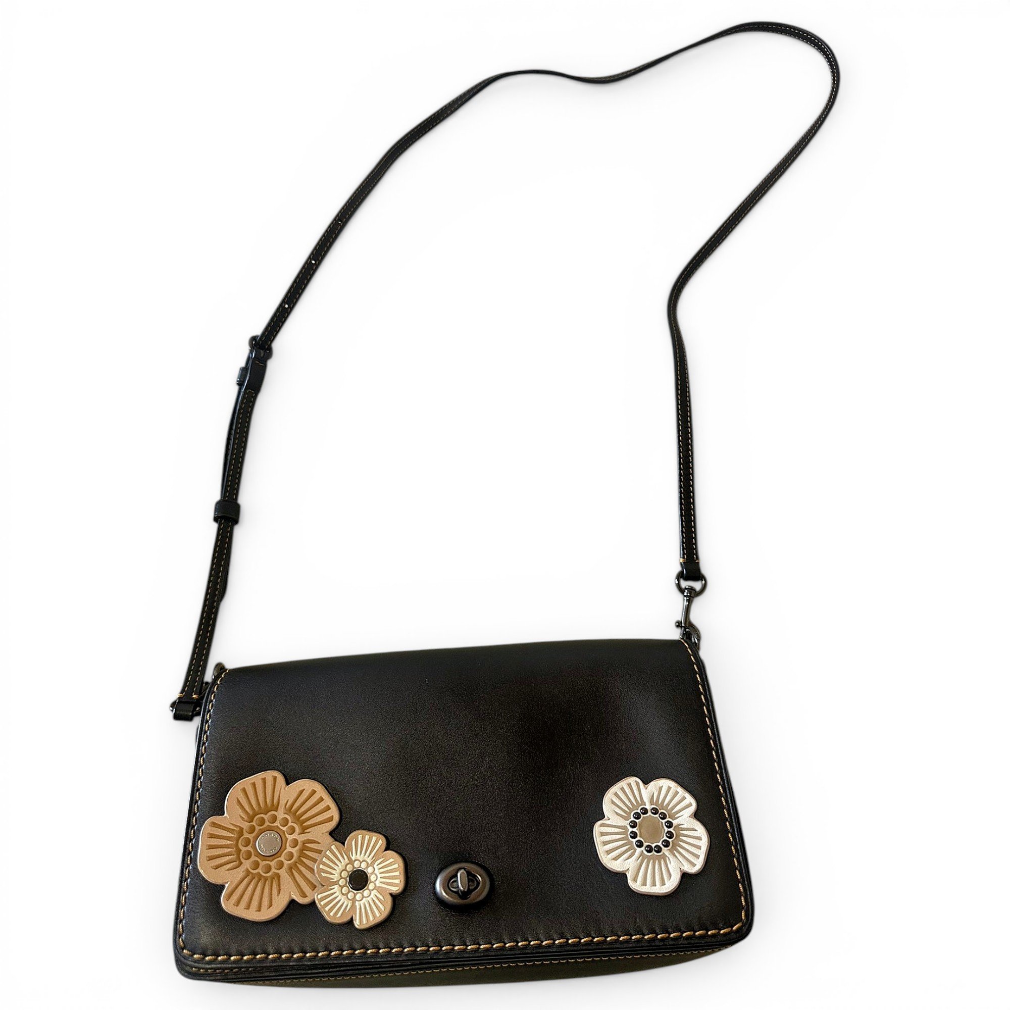 Leather crossbody bag