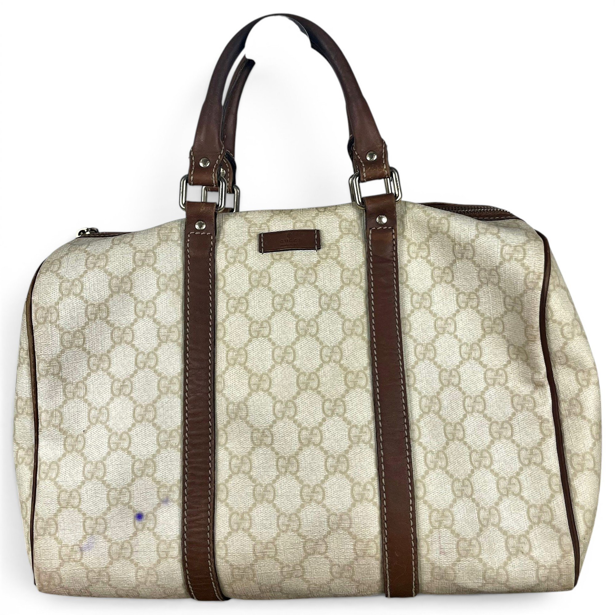 Boston leather handbag