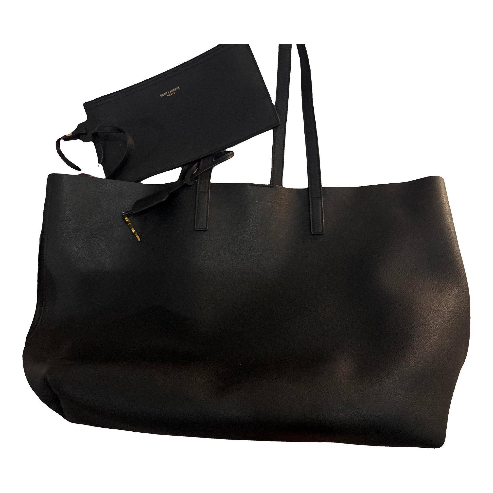 Leather tote