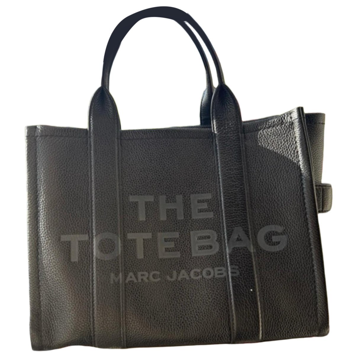The Tag Tote leather tote