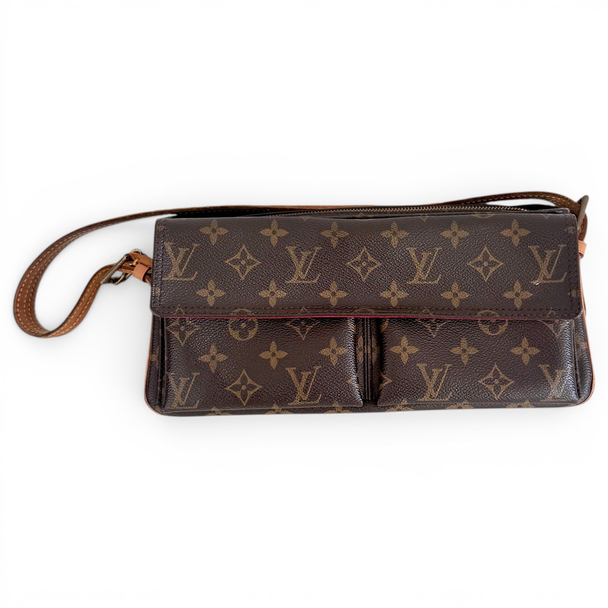 Viva Cité leather handbag