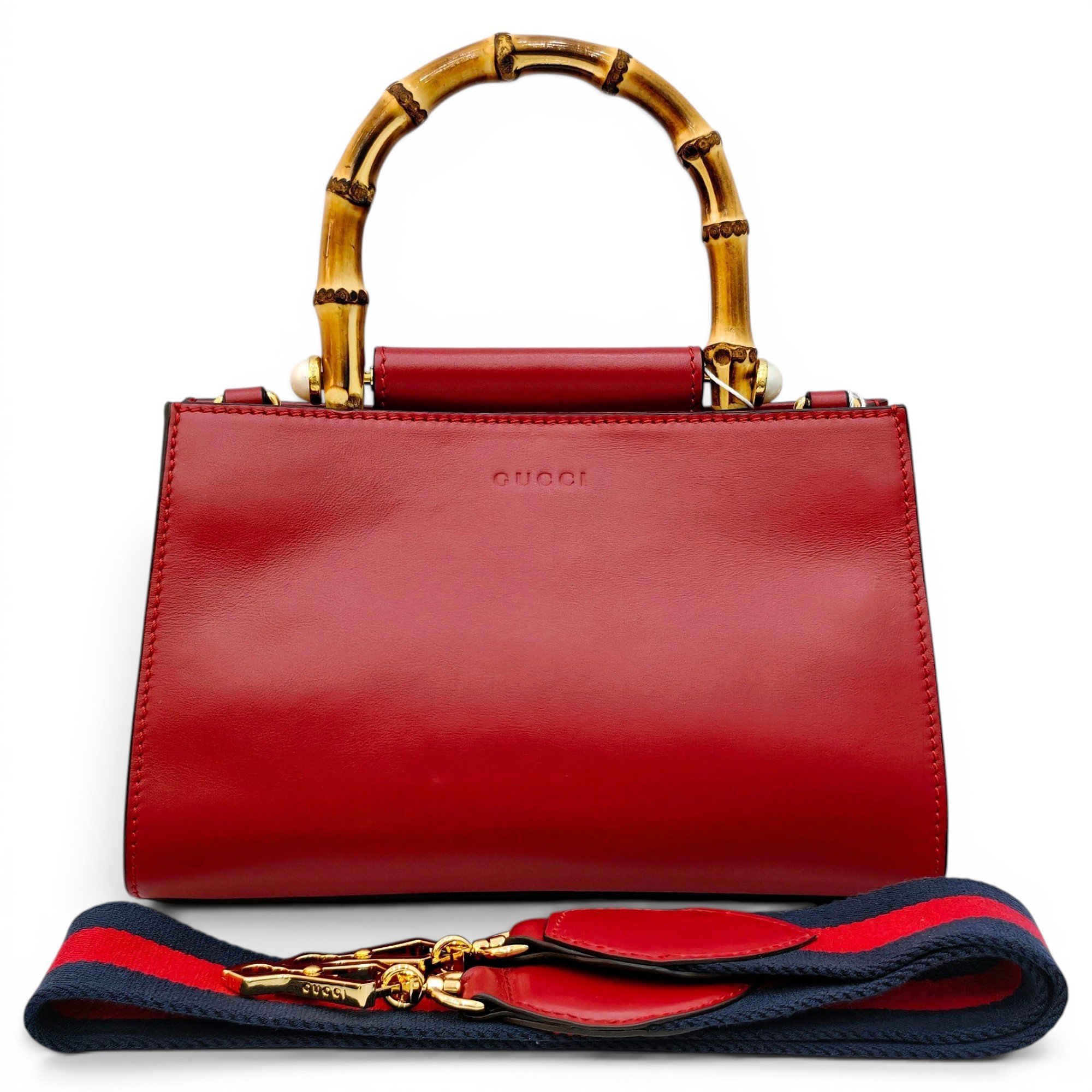 Nymphaea leather handbag