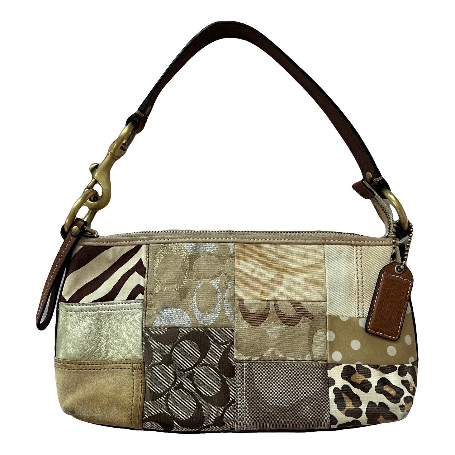 Signature Sufflette leather handbag