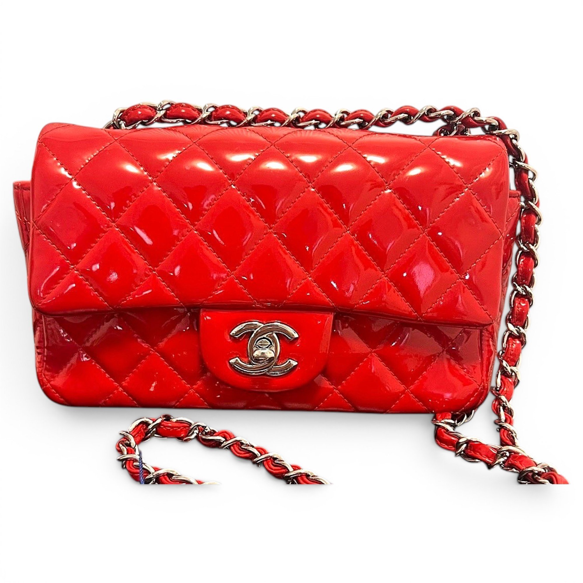 Timeless/Classique patent leather handbag