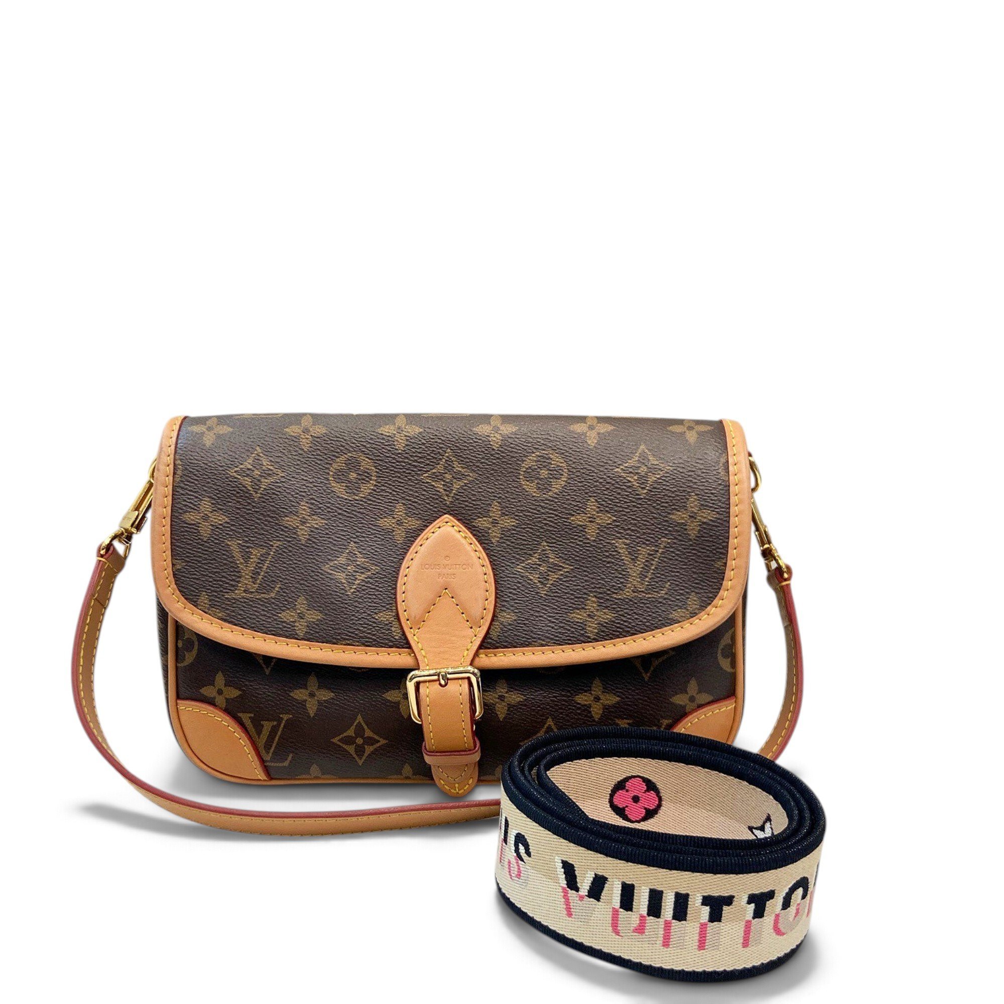 Diane leather crossbody bag