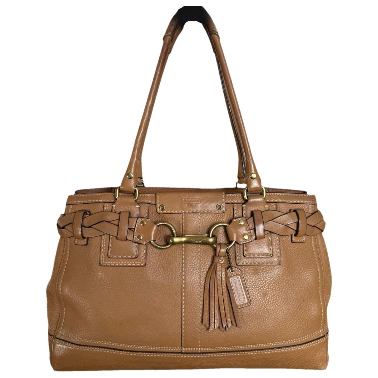 Signature Sufflette leather handbag
