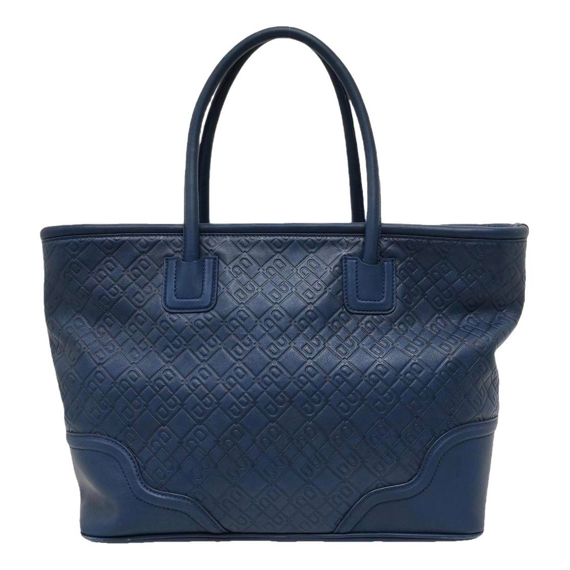 Leather tote