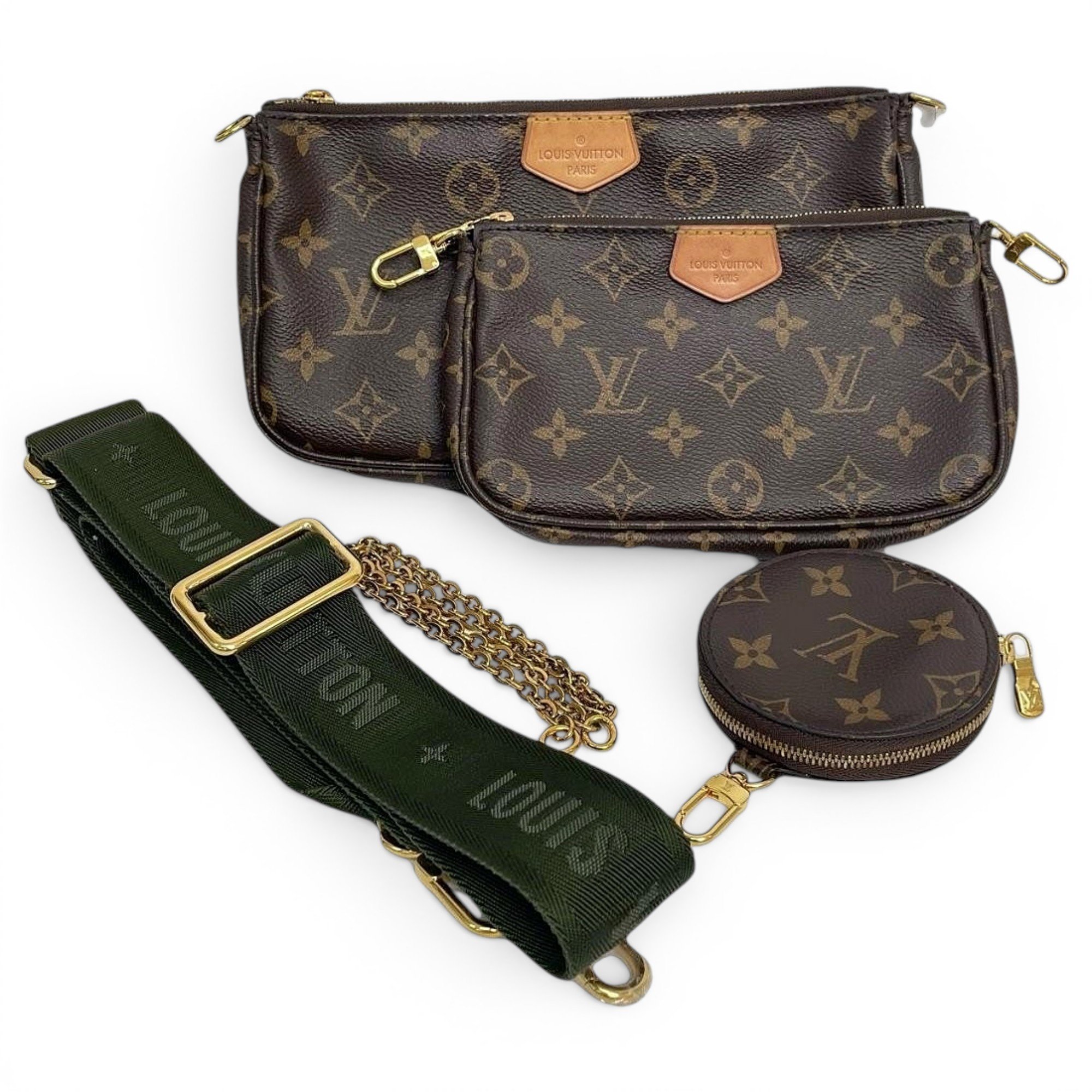 Multi Pochette Accessoires leather handbag