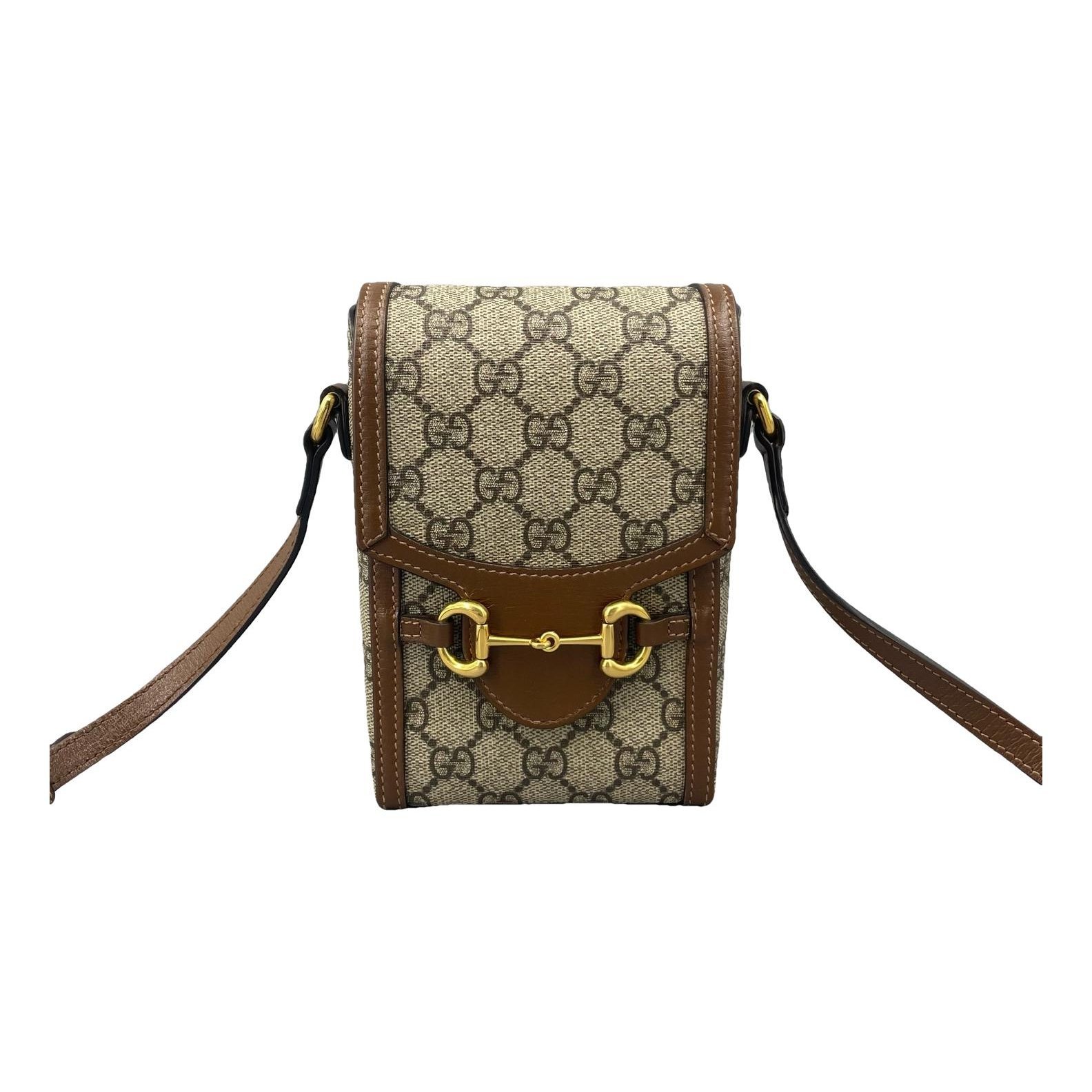Horsebit 1955 Vertical cloth handbag