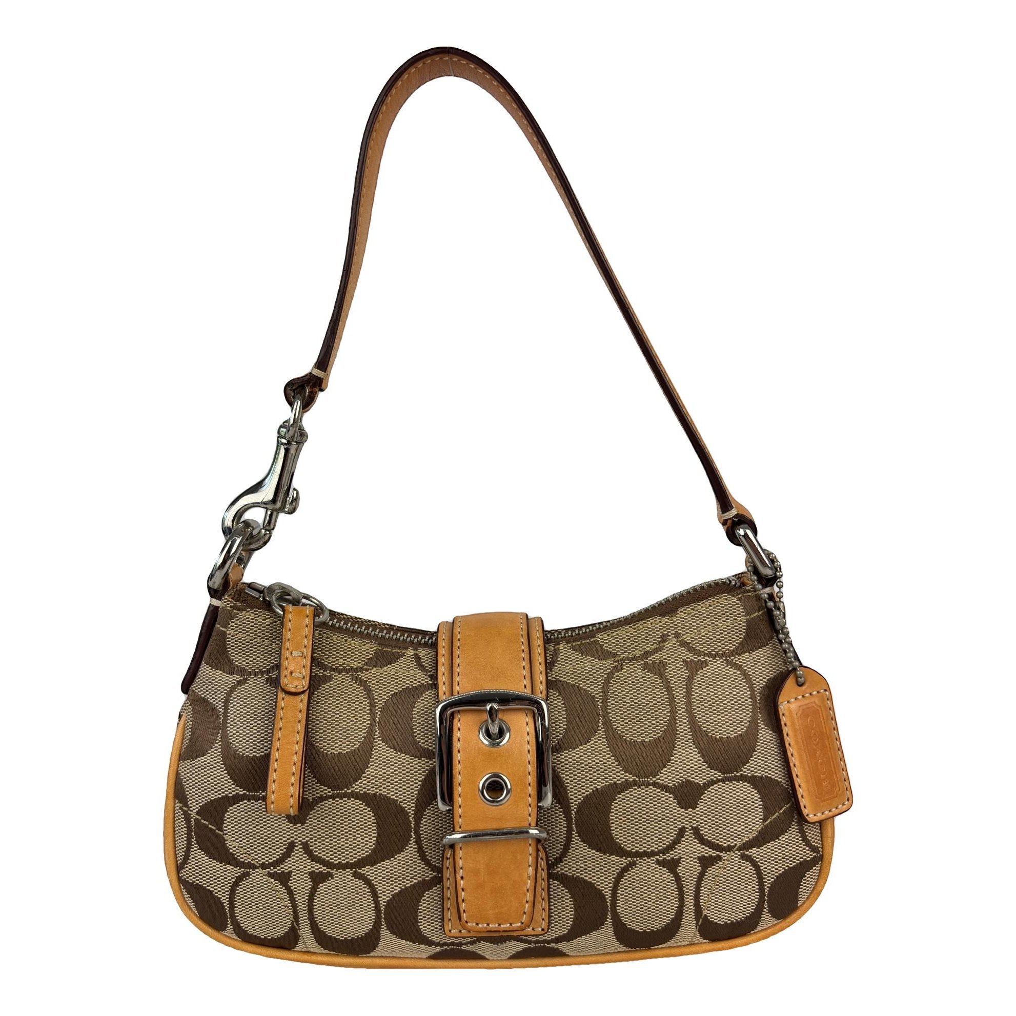 Signature Sufflette cloth handbag