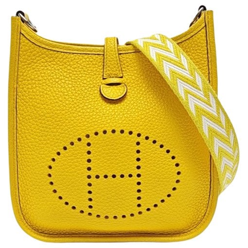 Evelyne leather handbag