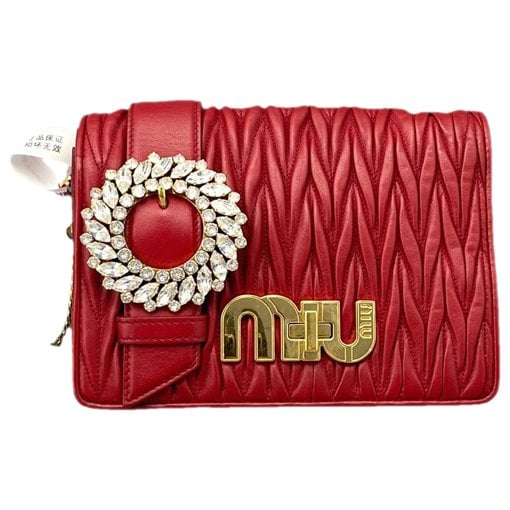 Leather crossbody bag