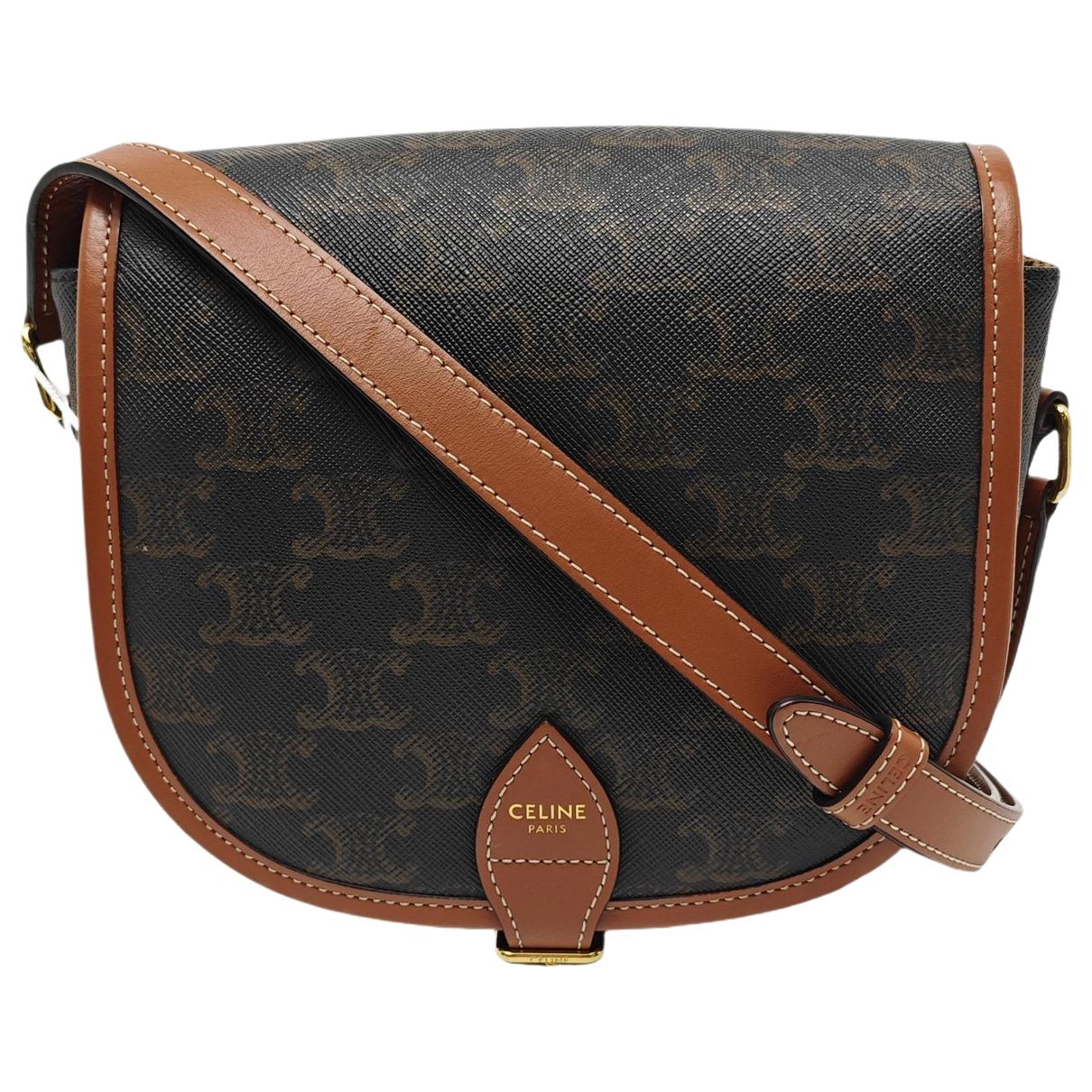 Folco leather crossbody bag