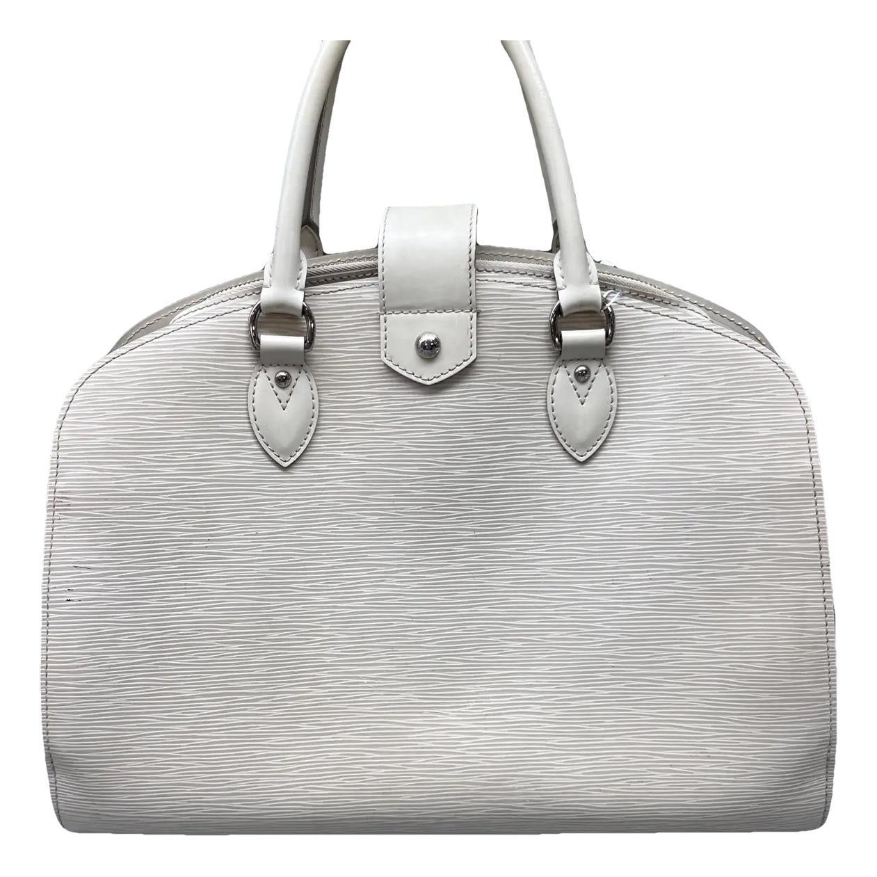 Moon pochette leather handbag