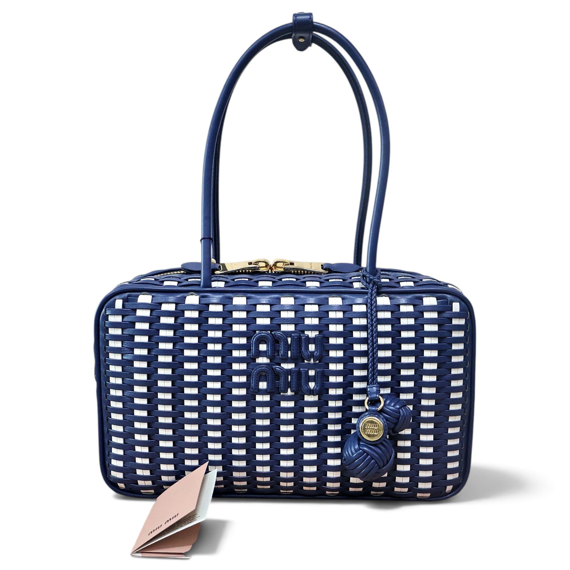 Beau leather handbag