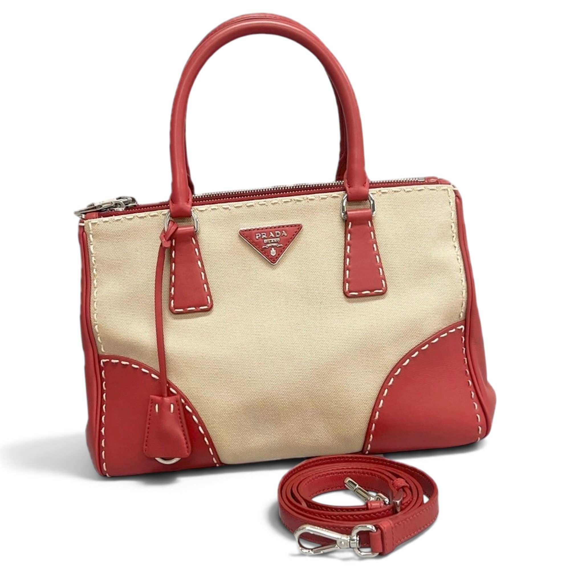 Galleria leather handbag