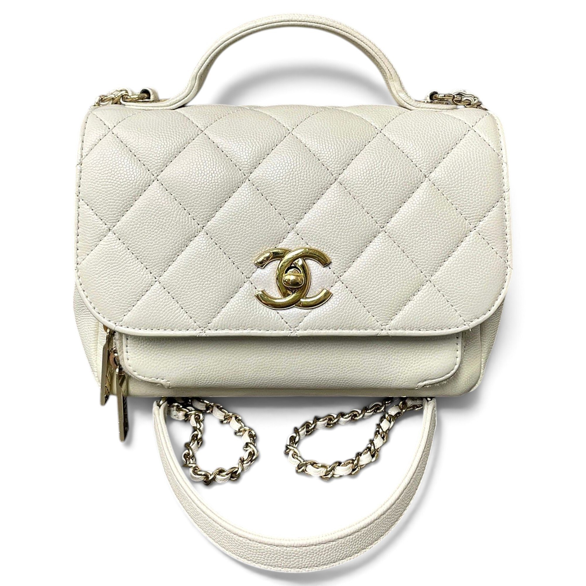 Business Affinity leather handbag