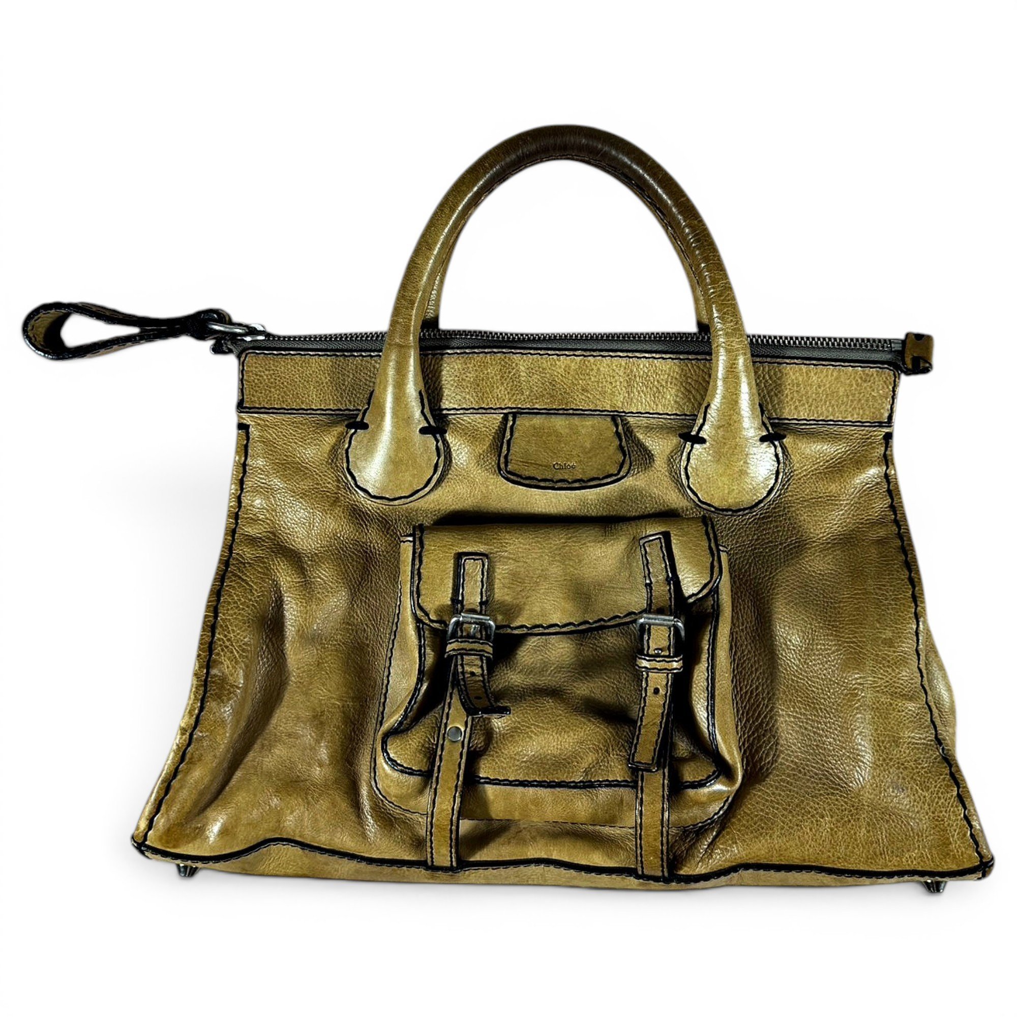 Edith leather handbag