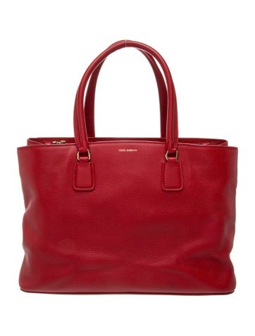 Dolce & Gabbana Leather Top Handle Bag
