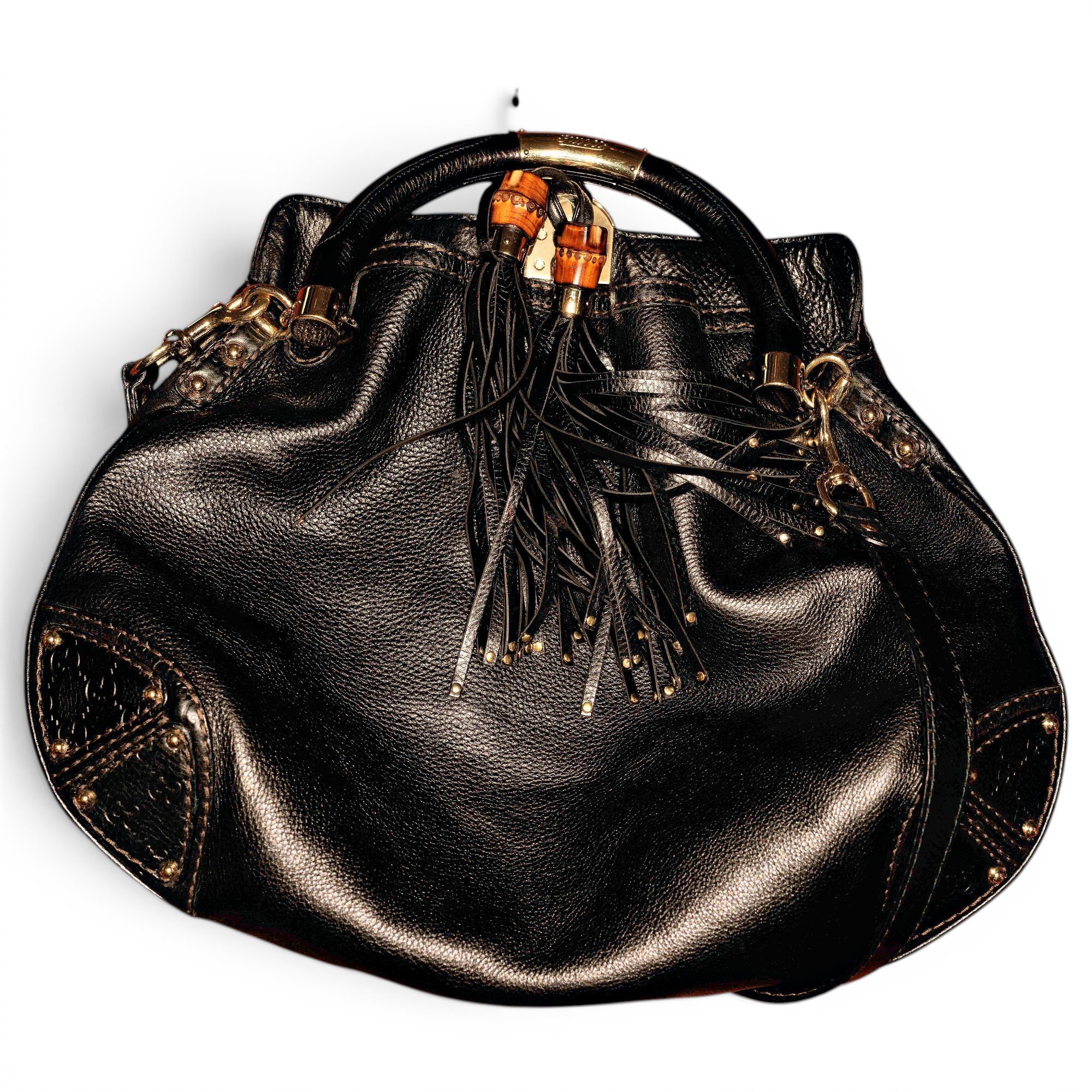 Leather handbag