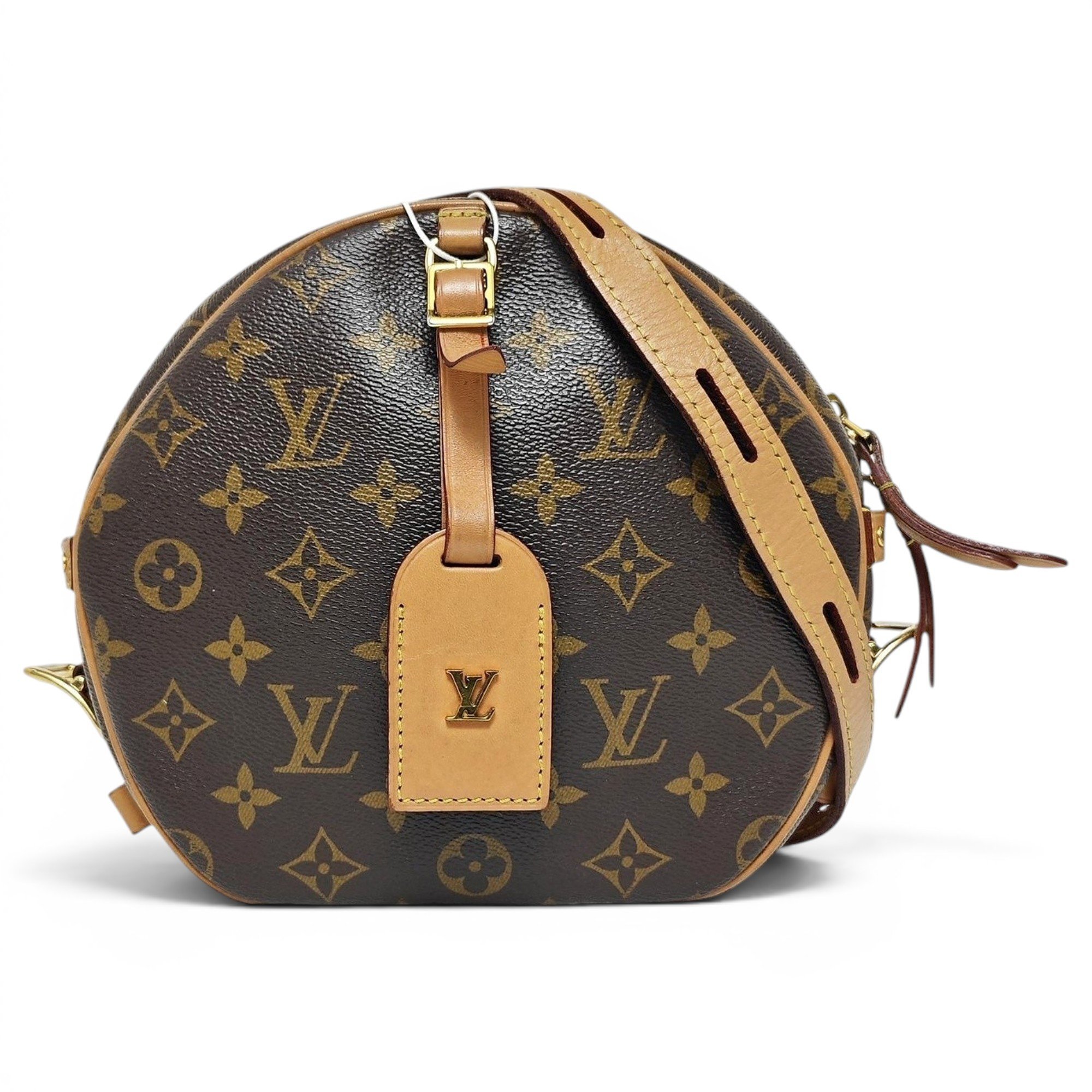 Micro boite chapeau leather handbag