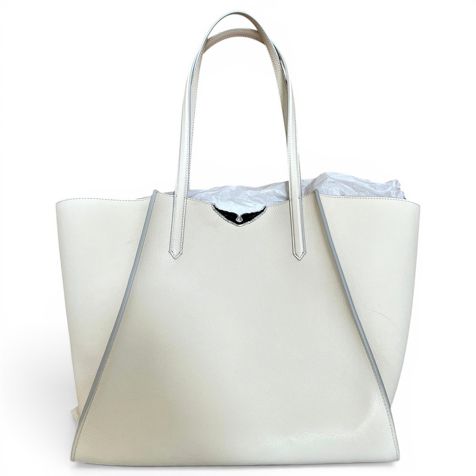 Daily leather tote