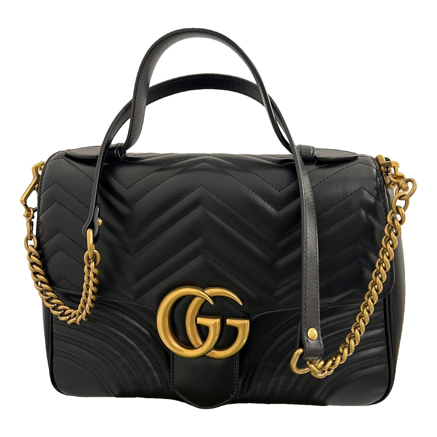Leather handbag