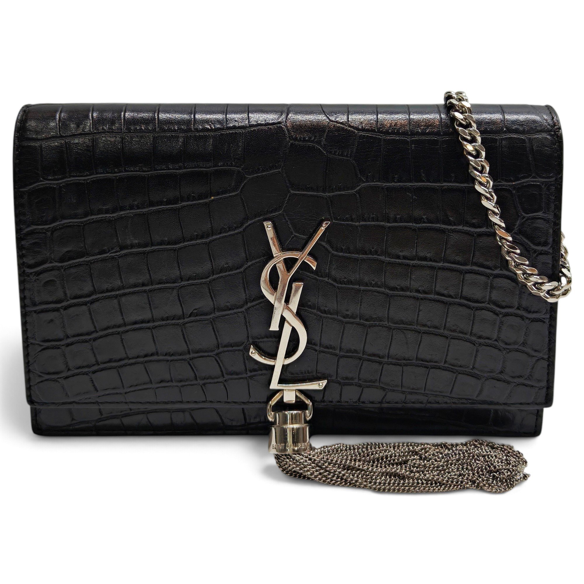 Saint Laurent Kate monogramme leather crossbody bag