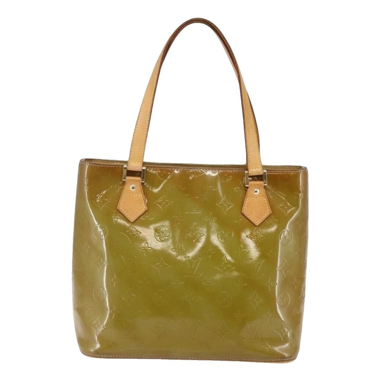 Patent leather handbag